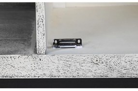 Τηλεόραση DKD Home Decor Λευκό Μπεζ Γκρι Πολύχρωμο Κεραμικά Ξύλο από Μάνγκο 130 x 40 x 56 cm