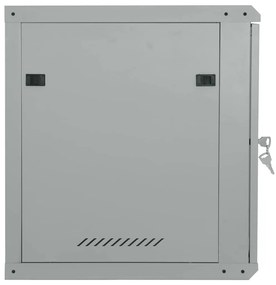 vidaXL Ντουλάπα δικτύου με αποθήκευση Γκρι 60 x 60 x 50 εκ Ατσάλι