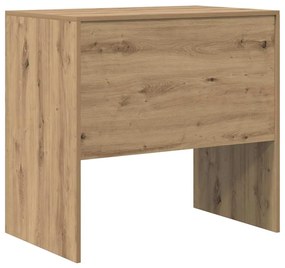 vidaXL Γραφείο artisan δρυς 80 x 50 x 76 εκ. Επεξεργασμένο ξύλο