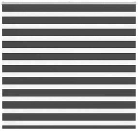 vidaXL Ζέβρα τυφλή Μαύρο Πλάτος υφάσματος 160,9 εκ. Πολυεστέρας