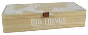 Κουτί διακοσμητικό ξύλινο &quot;Big Things&quot;  Υ5x23x10ε  τμχ.
