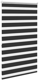vidaXL Ρόλερ Zebra Μαύρο 100 x 175cm