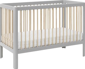 Βρεφικό Κρεβάτι Puri-60x120-Γκρί