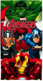 Παιδική Πετσέτα Θαλάσσης Microfiber (70x140) Dimcol Avengers 185 White