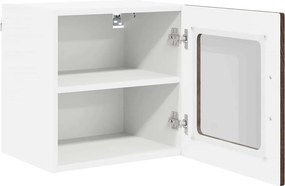 vidaXL Ραφιέρα τοίχου PORTO 2 pcs Καφέ δρυς Επεξεργασμένο Ξύλο
