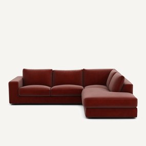 Γωνιακός καναπές από βελούδο, Skander