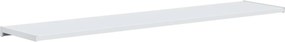 vidaXL Σαβανωτό Παραθύρου Λευκό 160 x 30 x 4,5 εκ PVC