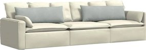 vidaXL Μαξιλάρι Καναπέ 2 pcs Ανοιχτό γκρι 120 x 40 cm