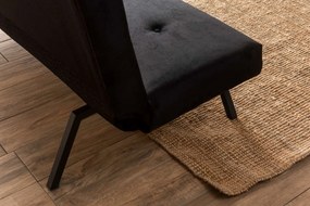 3-Seat Sofa-Bed Zola - Black Black