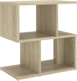 vidaXL Κομοδίνο Sonoma Δρυς 50 x 30 x 51,5 εκ. από Επεξ. Ξύλο