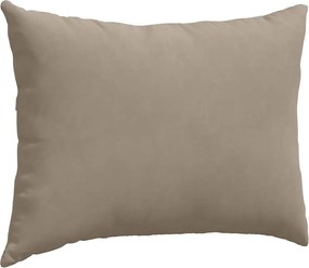 VidaXL Μαξιλάρι Καναπέ 2 τμχ. Ύφασμα Μικροΐνας Taupe 70 x 50 cm