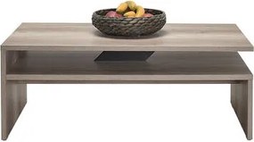 Τραπέζι σαλονιού σε χρώμα γκρι-μπεζ 110x65x42