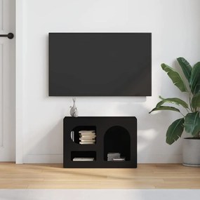 vidaXL Ντουλάπι TV ELST 60 x 35 x 40 εκ. Μαύρο Επεξεργασμένο ξύλο