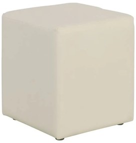 Σκαμπό Club Ecru E7047,3 37X37X42 cm Τεχνόδερμα