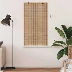 vidaXL Ρόλερ και Σκιάδια Ανοιχτό καφέ 60 x 160 εκ. Μπαμπού