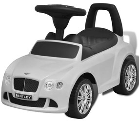 vidaXL Bentley Αυτοκίνητο Παιδικό Ποδοκίνητο Λευκό