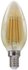 Λαμπτήρας Led FLAM5WWDIMAM Dim E14 5W 2700K 620lm Amber Aca