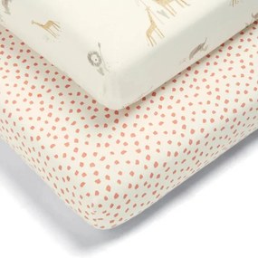 Παιδικά Κατωσέντονα Mamas & Papas Σετ 2τεμ 70x142x19cm Jungle