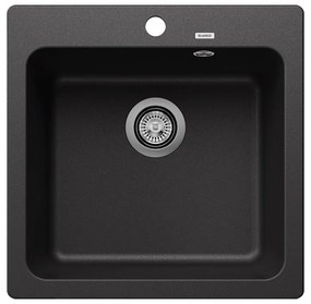 Blanco Naya 5 Anthracite Silgranit® PuraDur® Γρανιτένιος Ένθετος Νεροχύτης 51,5x51cm