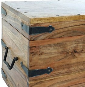 Μπαούλα DKD Home Decor ξύλο ακακίας 60 x 30 x 30 cm