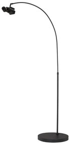 Σώμα Επιδαπέδιου Φωτιστικού Μαύρο 3xE27 40W 70794 Fischer Honsel-70794-Μαύρο 70794