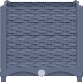 vidaXL Ζαρντινιέρα 40 x 40 x 38 εκ. από Πολυπροπυλένιο