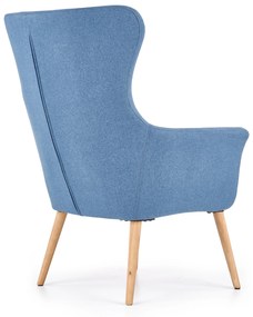 COTTO leisure chair, color: blue DIOMMI V-CH-COTTO-FOT-NIEBIESKI