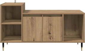 vidaXL Ντουλάπι TV 100 x 35 x 55 εκ Artisan Oak Επεξεργασμένο ξύλο
