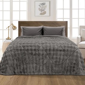 LINO ΚΟΥΒΕΡΤΟΠΑΠΛΩΜΑ CONILIO DGREY 160X220