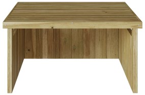 vidaXL Ρομποτική κουρευτική μηχανή γκαράζ 70x80x38 εκ από πεύκο