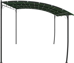 vidaXL Κιόσκι 4 x 3 x 2,55 m Πράσινο