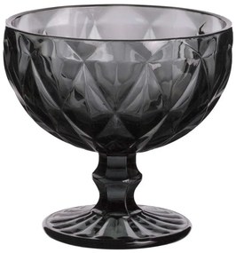 Μπωλ Παγωτού Kare 310ml Φ12cm Smoke - Cryspo Trio - 6 ΤΜΧ