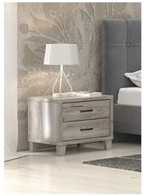 Savvidis Furniture Κομοδίνο Ν5 54x44x48εκ Σταχτί Μελαμίνη BEST-890012