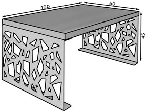 Τραπεζάκι σαλονιού Samara - Mauro-Gkri