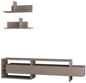Σύνθεση Τηλεόρασης Gara 776HMS3017 180x32x42cm Light Mocha