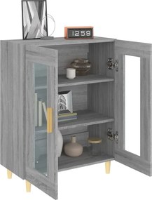 vidaXL Ντουλάπι Γκρι Sonoma 69,5 x 34 x 90 εκ. από Επεξεργασμένο Ξύλο