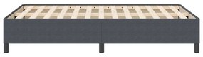 vidaXL Σκελετός Κρεβατιού Σκούρο γκρι 160 x 200 cm Βελούδο
