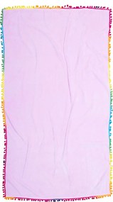 Πετσέτα Θαλάσσης (90x160) Viopros Βέρα Ροζ