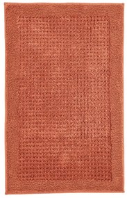Πατάκι Μπάνιου Net Terracotta Kleine Wolke 60X60 100% Cotton