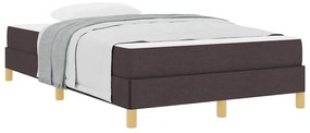 vidaXL Κρεβάτι με ελατήρια Καφέ 120 x 200 cm