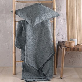 Ριχτάρι Simplin Grey Ρυθμός Τετραθέσιο 180x330cm Cotton,Chenille