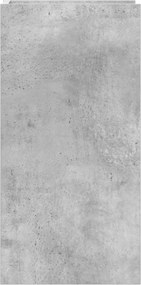 vidaXL Βάση φυτών 2 τεμ. Γκρι Σκυροδέματος 30 x 30 x 60 cm