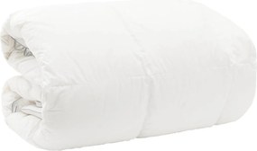 vidaXL Πάπλωμα FULDA 220 x 240 cm 4 Εποχές 210 GSM 90% Χήνας Λευκό