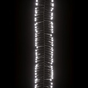 vidaXL Φωτάκια Cluster με 1000 LED Ψυχρό Λευκό από PVC