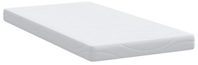 vidaXL Στρώματα Λευκό 90 x 200 cm 100% ύφασμα πολυεστέρα