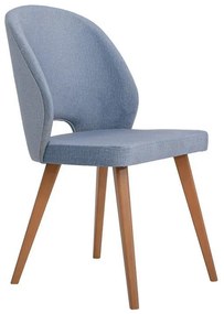 Καρέκλα τραπεζαρίας Fylliana New Bella Ύφασμα Μineral 48x56x85 εκ. 2αδα 48x56x85 εκ.