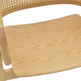 Καρέκλα - Πολυθρόνα Wenzy φυσικό μασίφ ξύλο toon 58x58x82εκ 58x58x82 εκ.