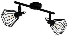 Φωτιστικό Οροφής-Σποτ Tabillano 98763 LS-2 Black Eglo Metal