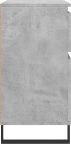 vidaXL Ντουλάπι Γκρι Σκυροδέματος 60x35x70 εκ. Επεξεργασμένο Ξύλο