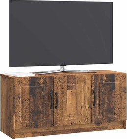 VidaXL Ντουλάπι TV Παλαιωμένο ξύλο 99 x 34,5 x 47 εκ